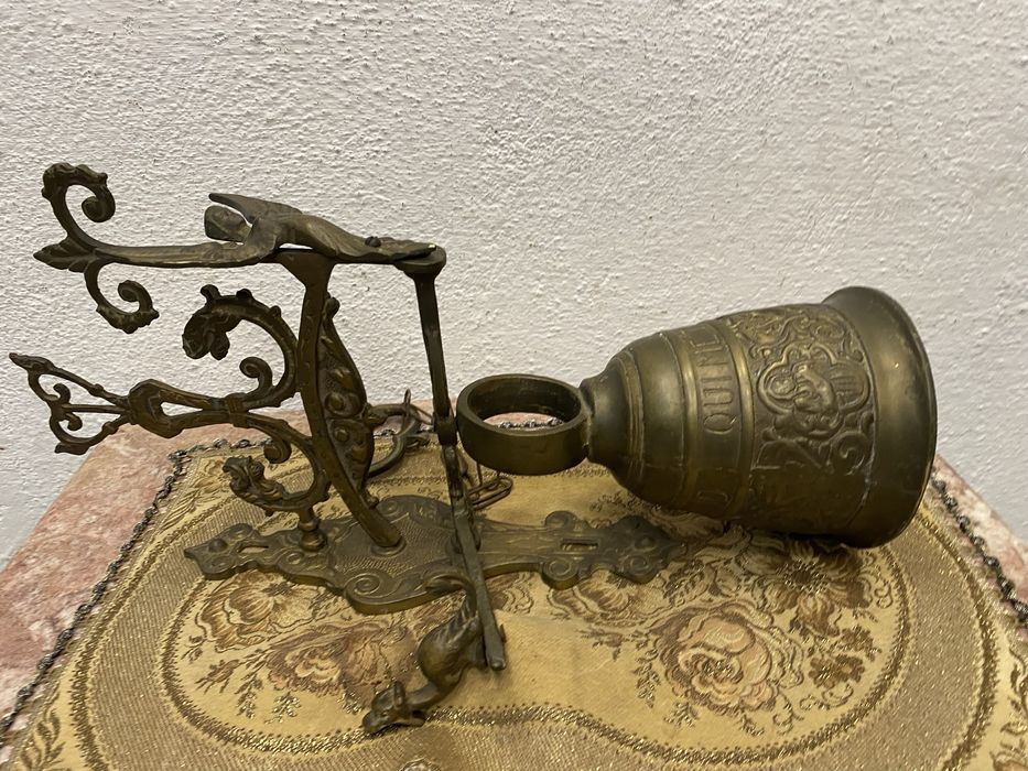 Голяма френска камбана за врата от месинг