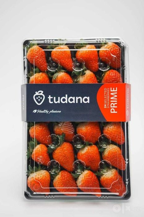 Tudana premium qulupnay | Yirik va shirin | Ulgurji va chakana