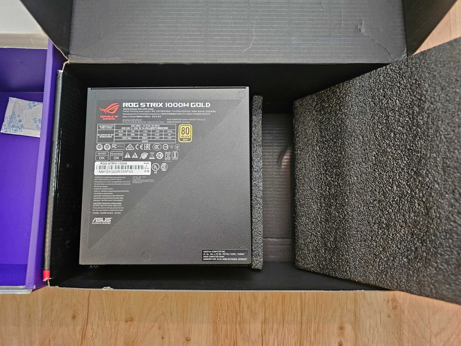 Захранвания NZXT C1200GOLD и Rog Strix 1000W