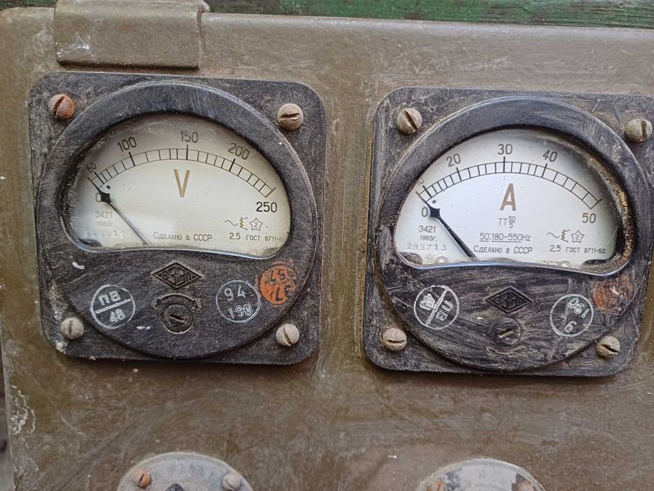 Табло с уреди - управление