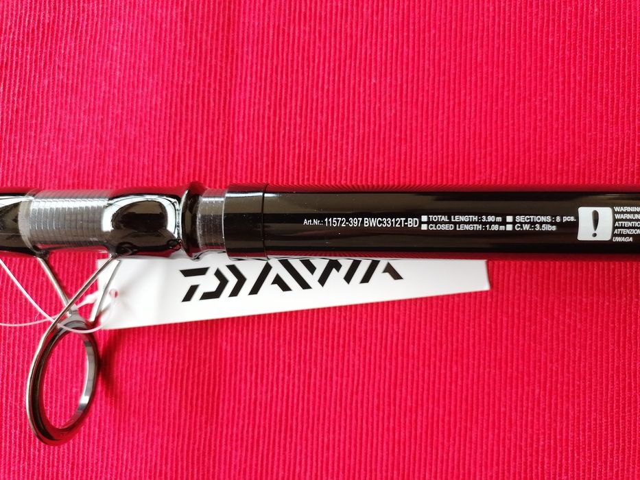 Lansete telescopice DAIWA Black Widow 3,90 / 3,5 Lb