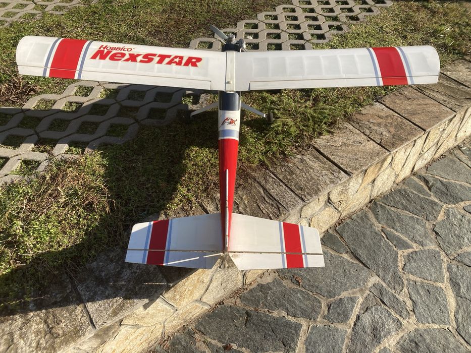 Рц самолет с двг на Hobbico