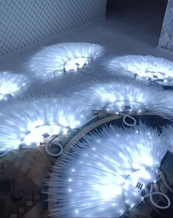 Веер диодный под заказ