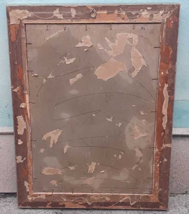 Tablou vechi - natura statica - semnat T. Marchini