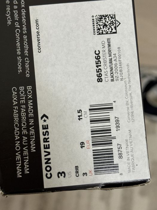 Tenesi converse baby