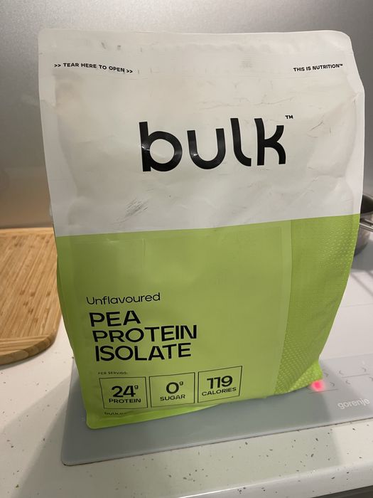 Izolat de proteine de mazăre încrețită - Fără arome adăugate 2.5kg