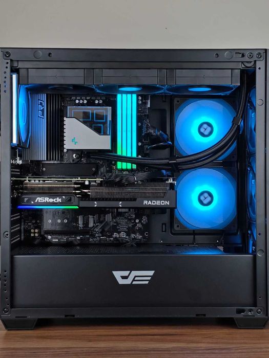 Нов | Ryzen 7 7700 | RX 9070XT 16GB | RAM | NVMe | Геймърски