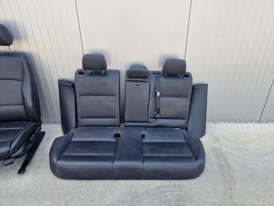 Interior scaune recaro banchetă piele neagră fara încălzire bmw x3 f25