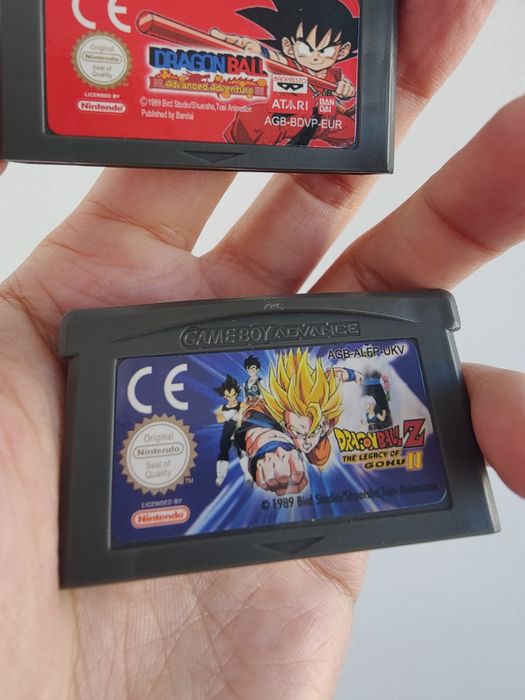 Pachet 2 jocuri Dragon Ball Z nintendo gameboy advance ds lite