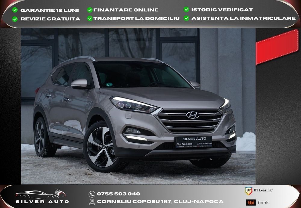 Hyundai Tucson 4x4  Navi Led Rate Garantie 24 Luni