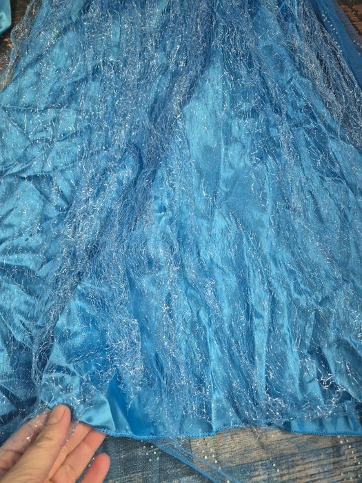 Costum 10 piese elsa frozen 4/7 ani