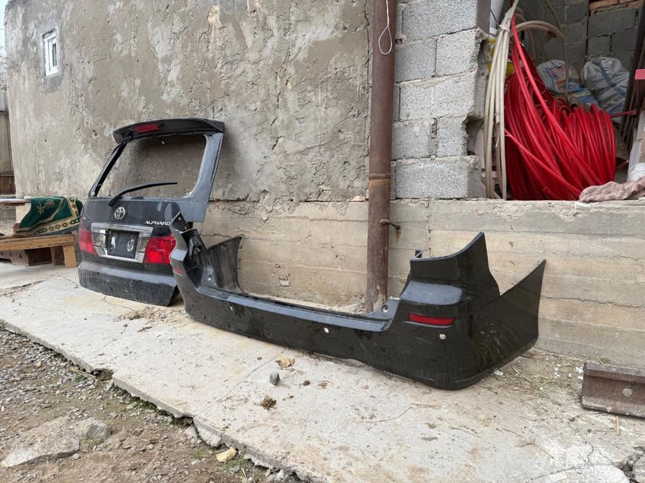 Бампер и багаж на Алфард Alphard