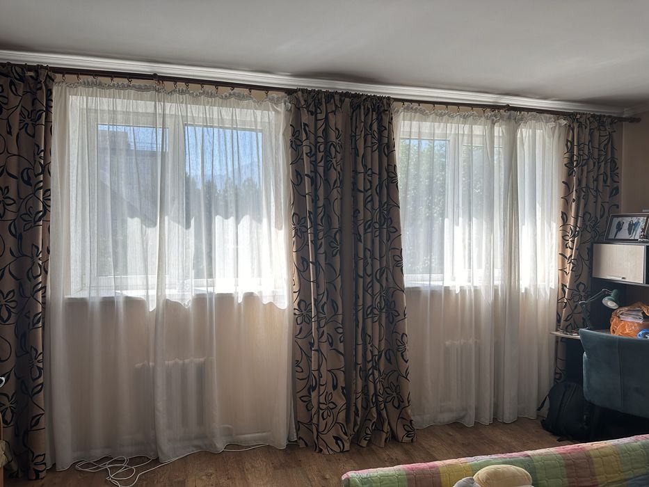 Продам шторы и тюль
