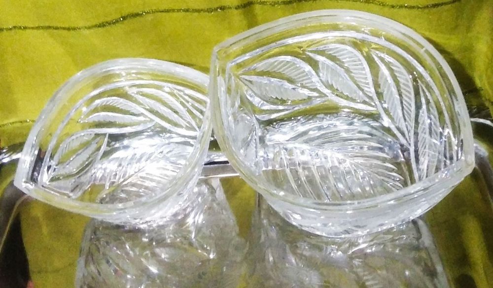 Хрустальные вазы,салатники