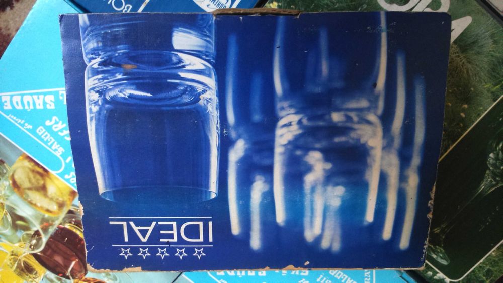 рюмки фужеры бокалы Чехословакия НОВЫЕ в родных коробках!!