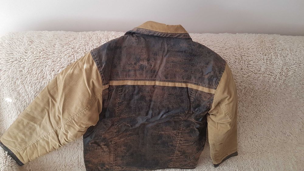 Плътно зимно мъжко яке - L размер