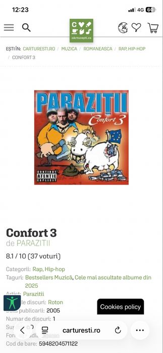 Vand Albume CD ca noi