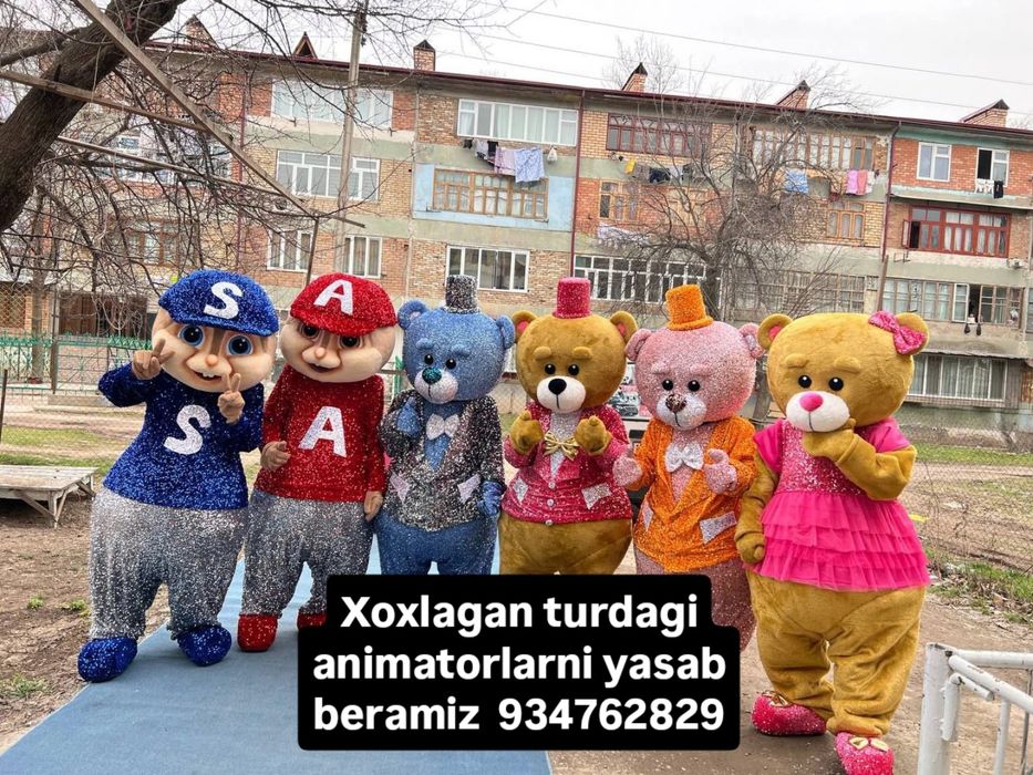 Tediy ayiqchalar sotiladi xoxlagan rangda