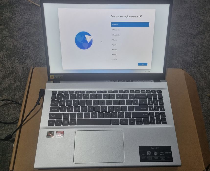 Laptop Acer Aspire 3 15 A315-44P-R5AZ Ryzen 75700U 16gb 1tb ssd