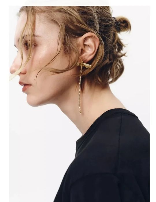 Серьги Zara новые зара сережки
