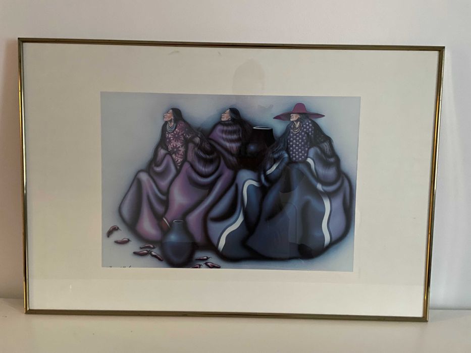 tablou mare rama moderna Robert Redbird oficial print de galerie arta
