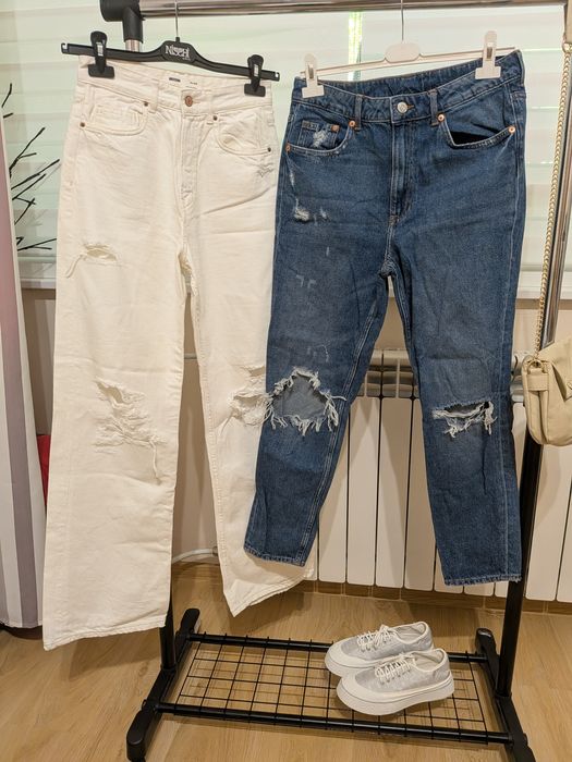 Дънки , Зара , Манго , Бершка ,pull abd bear
