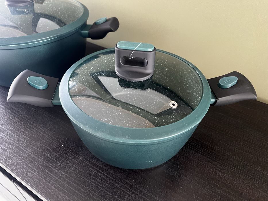 Кастрюли набор, 6.2 л и 3.2 л