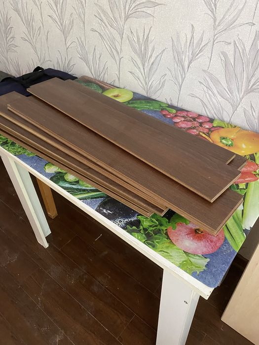 Остатки стойматериала ламинат