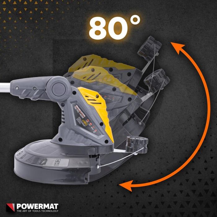 Trimmer, masina electrica pentru tuns iarba, coasa, 1400 W, Powermat