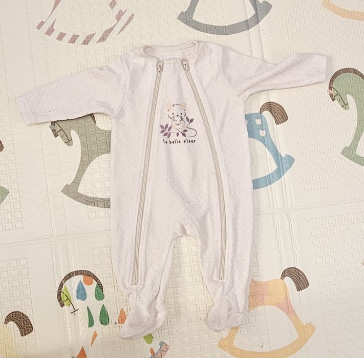 Vand pijama tip salopeta pentru fete, set de 5, marimea 62