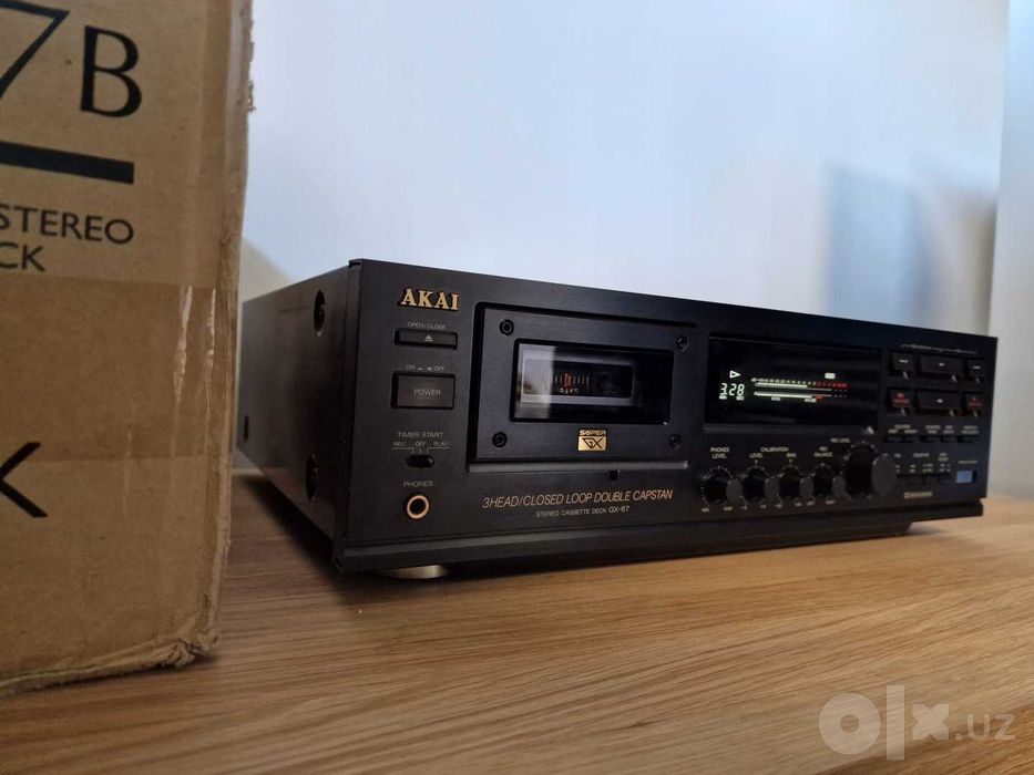2-полосные колонки «Technics SB—S500», дека «AKAI GX—67B»
