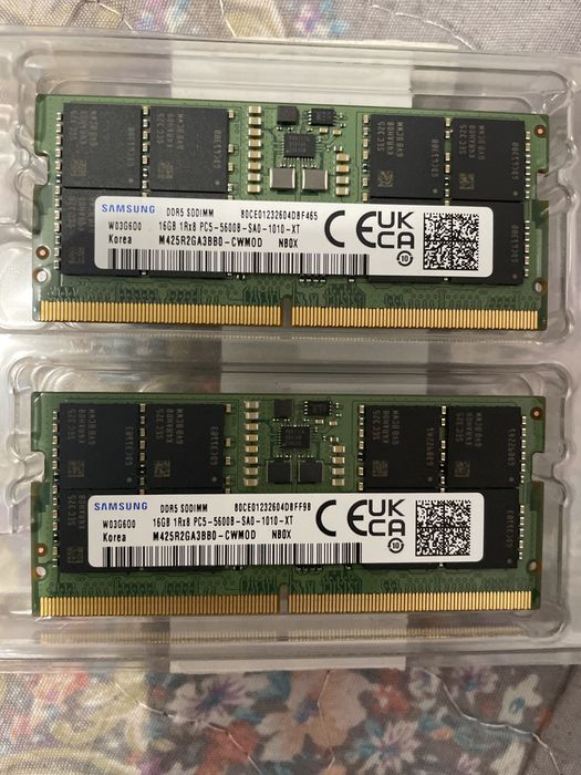 ОЗУ DDR5 16Gb для ноутбука