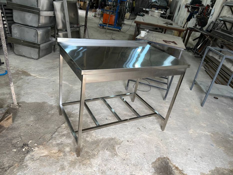 Стол 110х70 stol нержовейка nerjoveyka кухонная стол