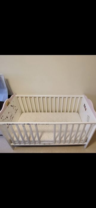 Детско легло с матрак 140/70 Ikea