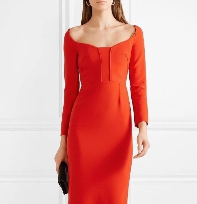 Рокля Roland Mouret, миди дължина, M - L