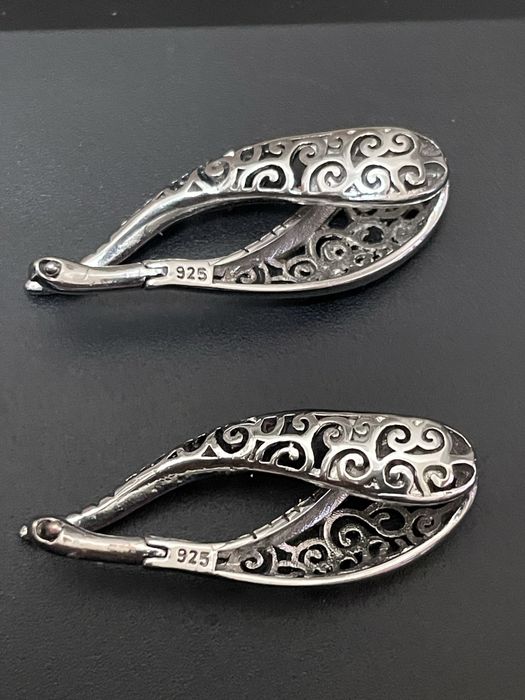 Cercei din argint 925 – Model elegant filigran