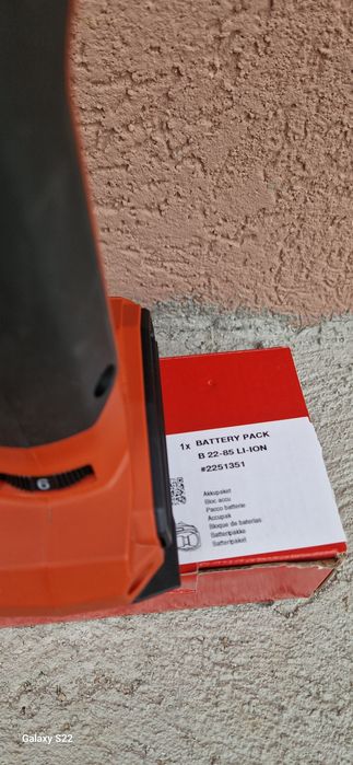 Hilti pistol de popnituri biax pe acumulatori