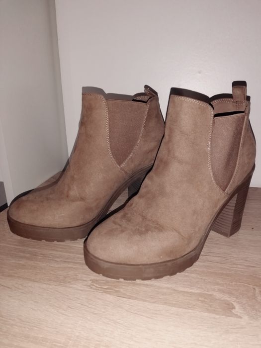 Ghete Chelsea dama, cu toc, 36