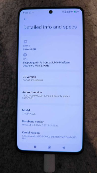 Telefon Xiaomi Redmi Note 13 Pro 5G, 8GB RAM, 256 GB ROM, la cutie, ca nou