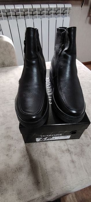 Мужские кожаные сапоги