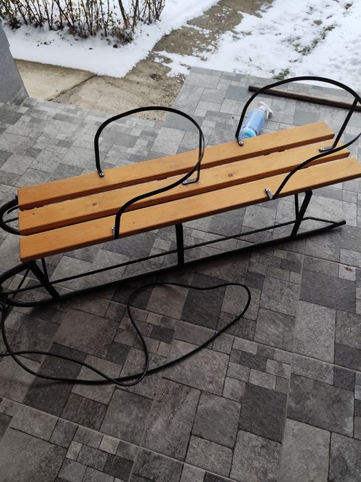 Sanie cu spătar,2 locuri