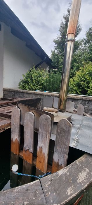 Ciubar cu soba mare din Inox