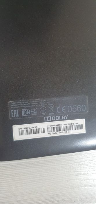 Планшет Lenovo Tab2 A7 20F  продаётся