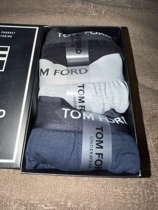 Set 3 perechi boxeri Tom Ford L si 2XL