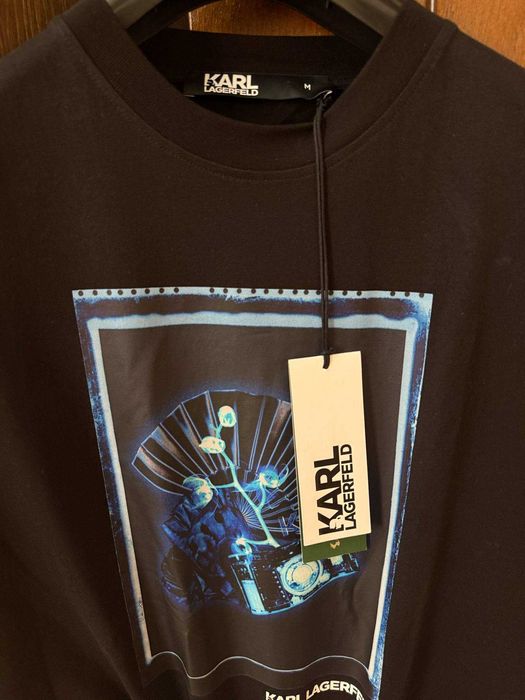 Мъжка нова тениска Karl Lagerfeld - M размер