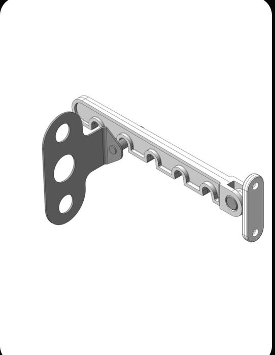 Оконный ограничитель металлический