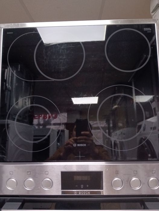 Иноксовапечка за вграждане Бош Bosch с две години гаранция