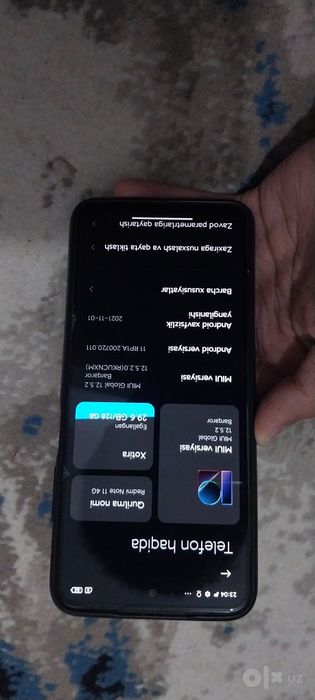 Xiomi Redmi not 11 4G