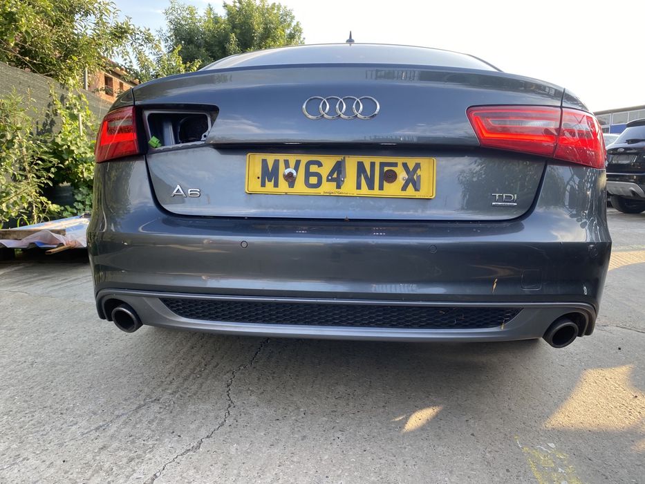 Bară spate S Line completă Audi A6 C7 2014