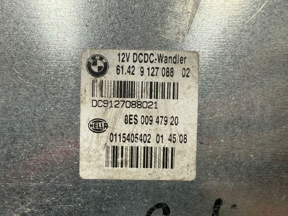 Convertor de tensiune / Modul DC-DC 12V DCDC BMW Seria 3 E90 E91 COD: 61429127088 2008 / [2005-2012] / (5B2)